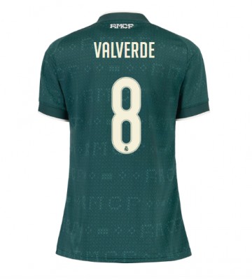 Real Madrid Federico Valverde #8 Udebanetrøje Dame 2026-27 Kortærmet Real Madrid Federico Valverde #8 Udebanetrøje Dame 2026-27 Kortærmet